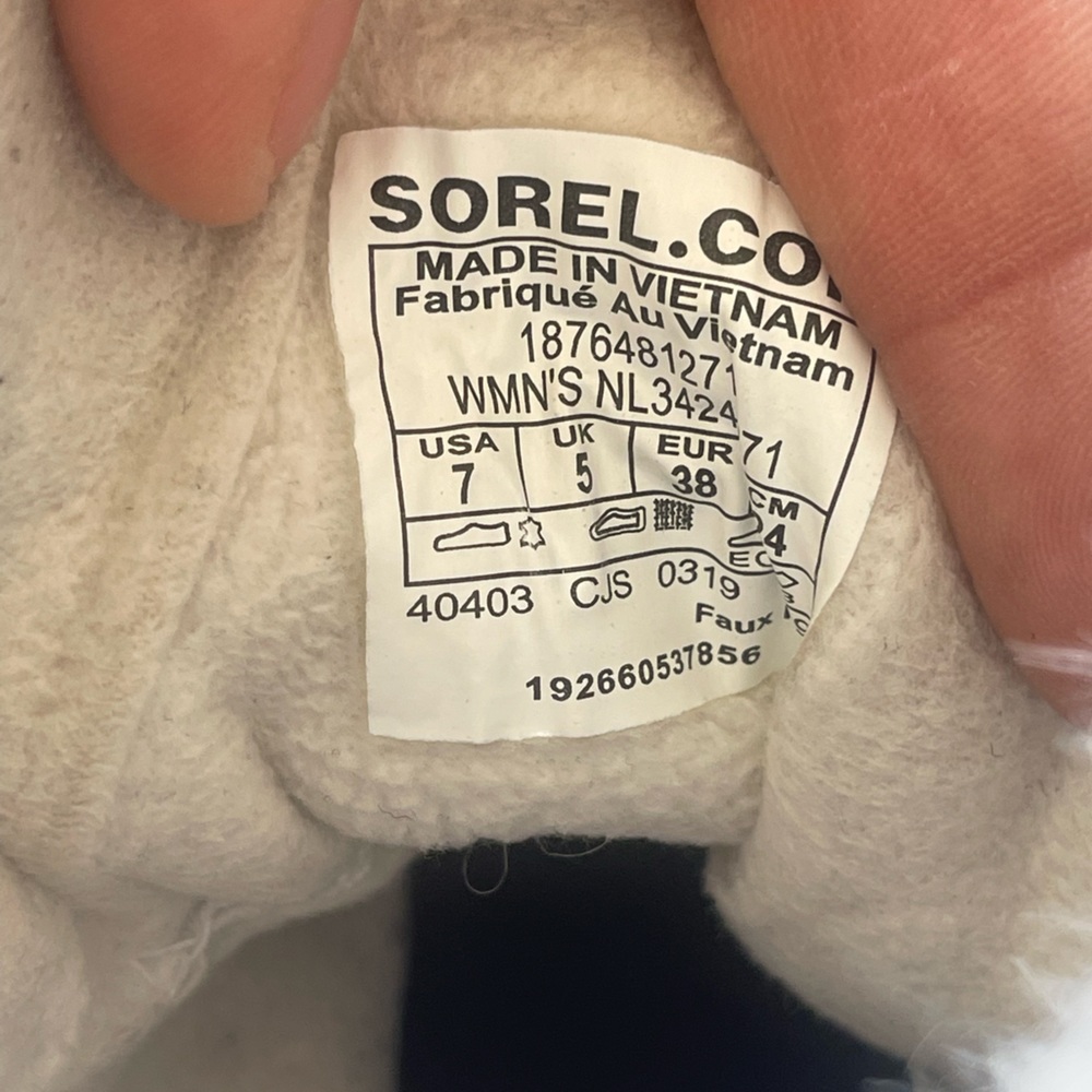 Sorel Explorer Joan Boot Ancient Fossil Waterproo… - image 7